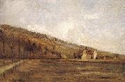 Camille Pissarro Winter scenery oil on canvas